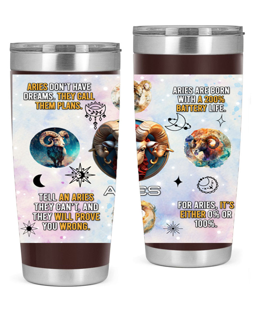 StraightAries 469#- zodiac- Tumbler