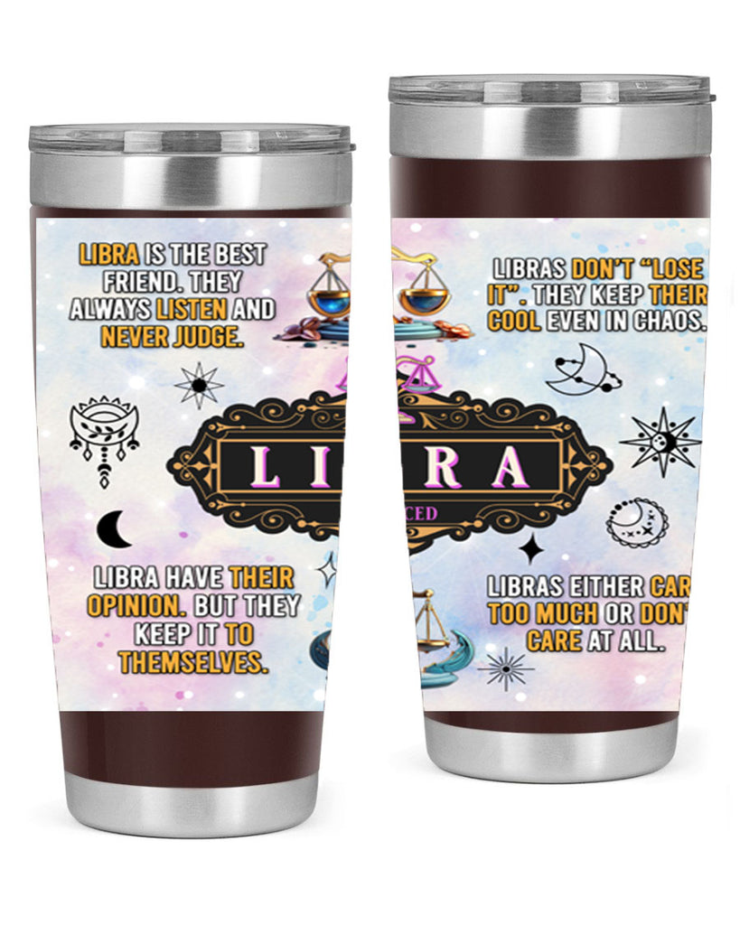 StraightLibra 474#- zodiac- Tumbler