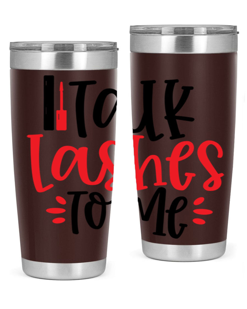 Talk Lashes To Me Style 219#- make up- Tumbler