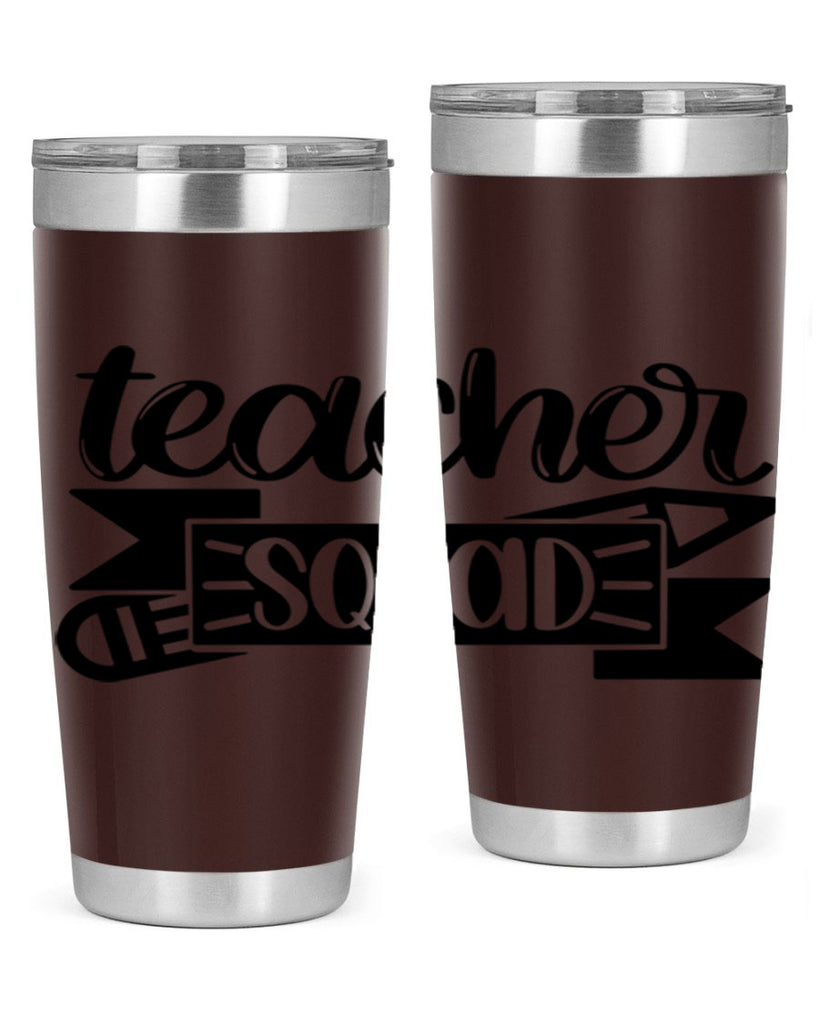 Teacher Squad Style 48#- teacher- tumbler