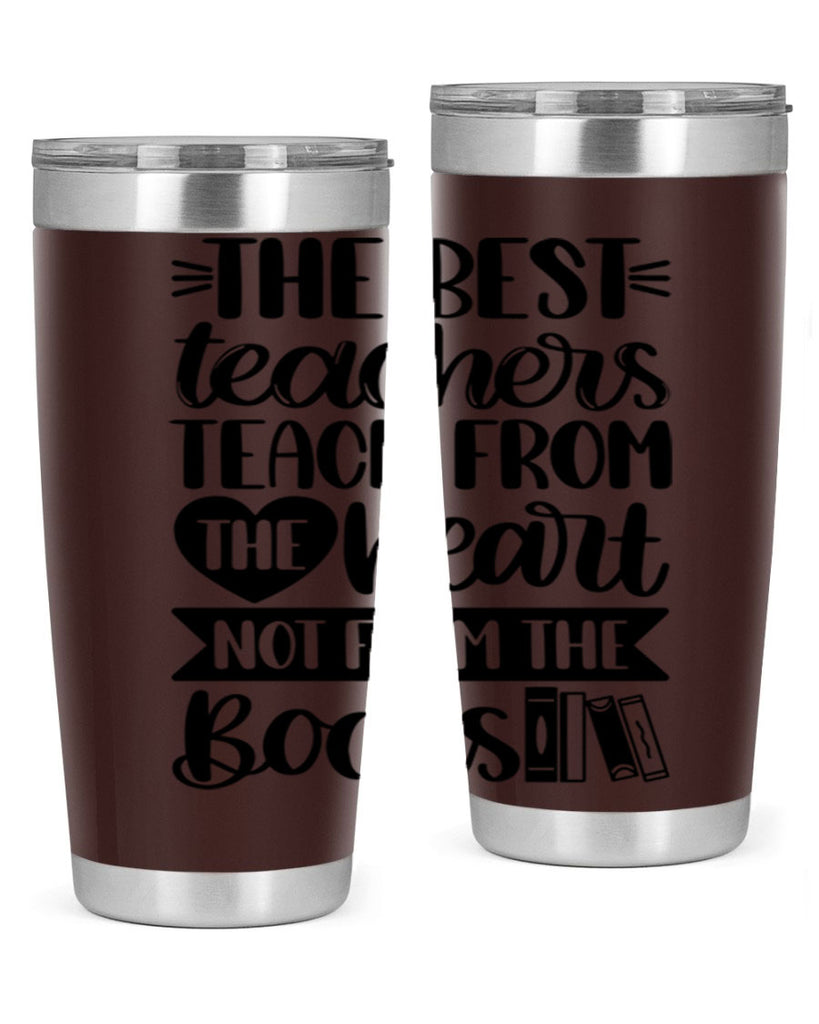 The Best Teachers Teach Style 36#- teacher- tumbler