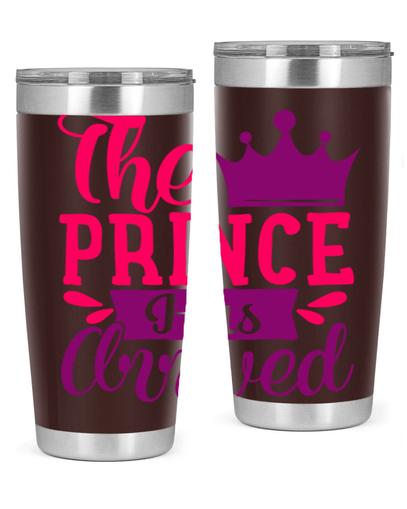The Prince Has Arrived Style 197#- baby- tumbler
