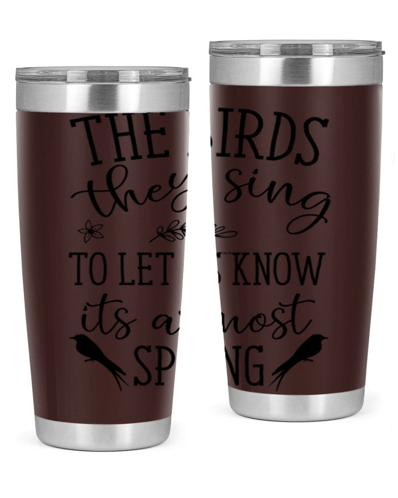 The birds they sing to 543#- spring- Tumbler