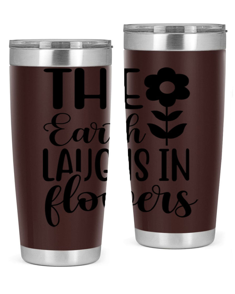 The earth laughs in flowers 548#- spring- Tumbler