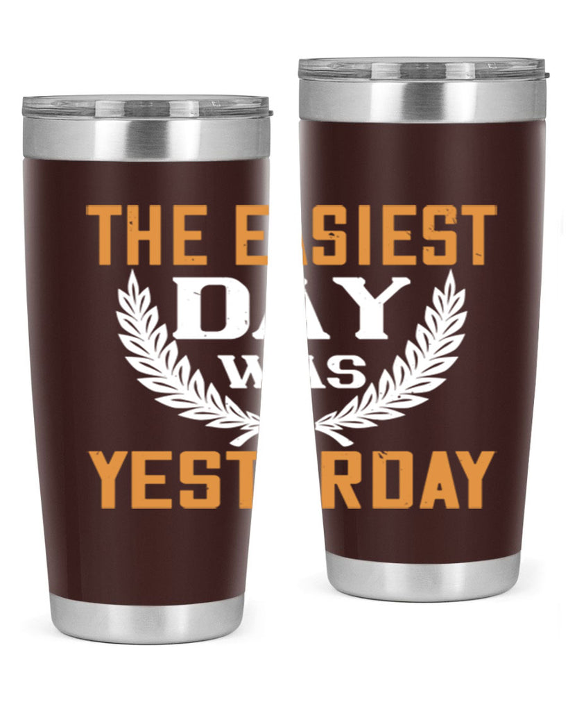 The easiest day was yesterday 1834#- badminton- Tumbler