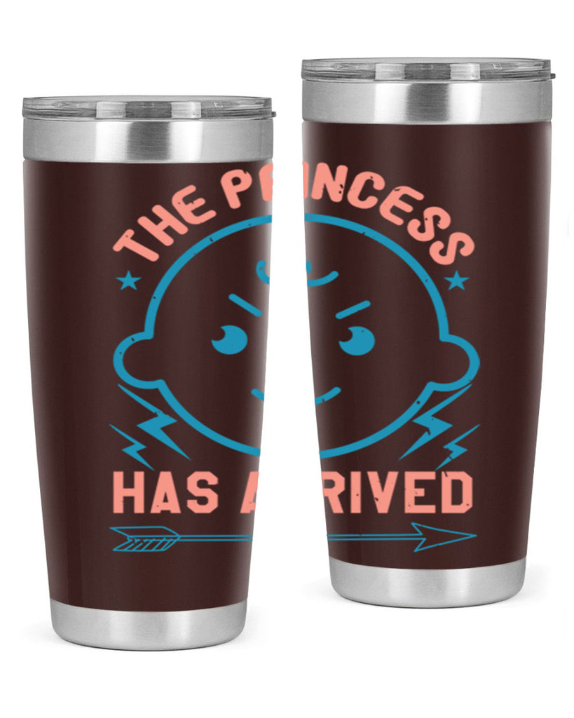 The princess has arrived Style 10#- baby shower- tumbler