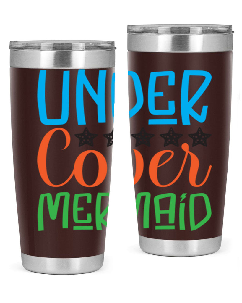 Under Cover Mermaid 648#- mermaid- Tumbler