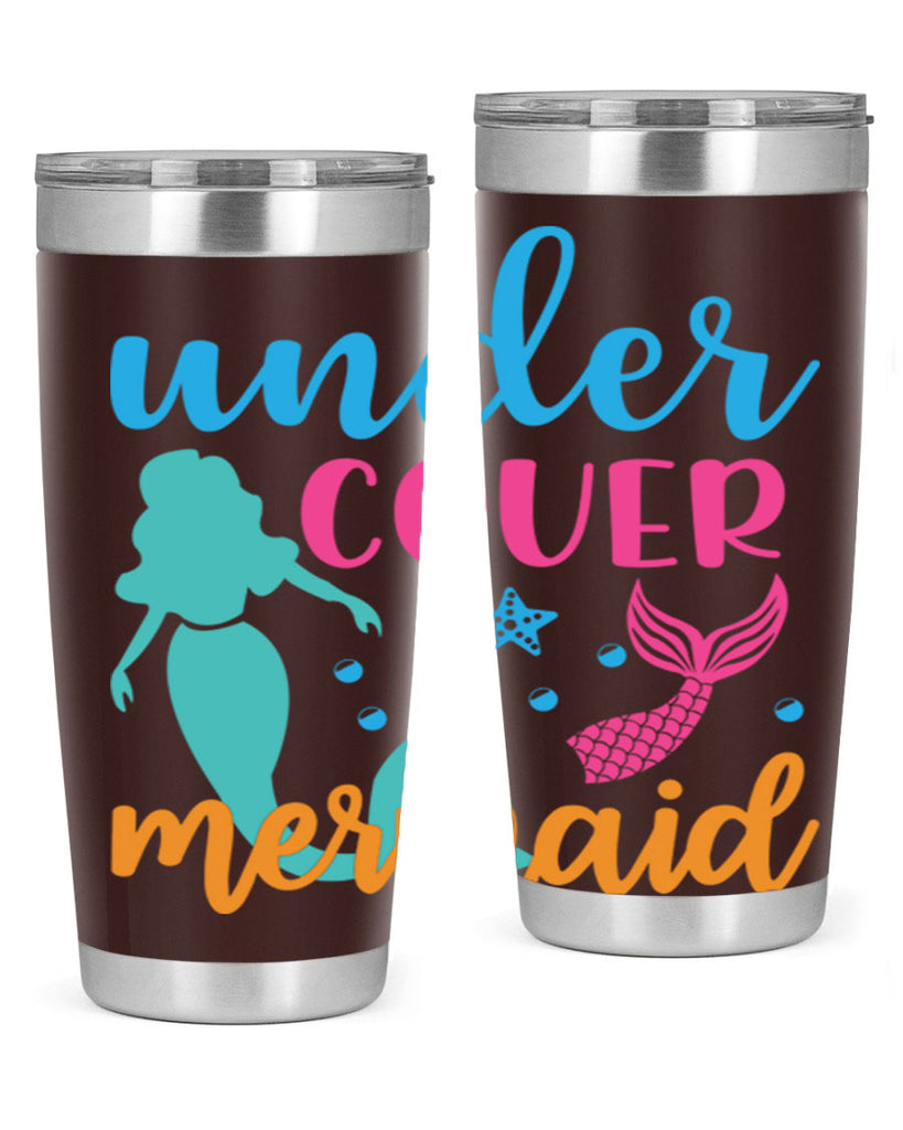 Under Cover Mermaid Design 654#- mermaid- Tumbler