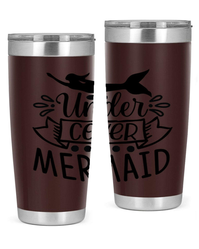 Under cover mermaid 645#- mermaid- Tumbler
