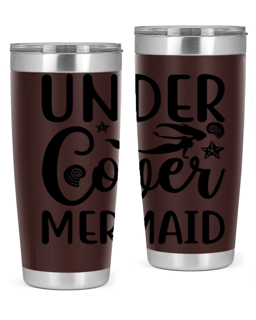 Under cover mermaid design 655#- mermaid- Tumbler
