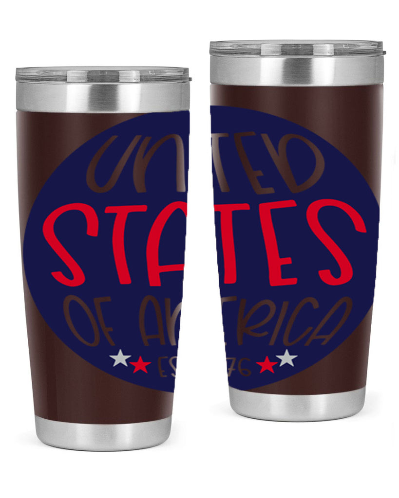 United States Of America Est Style 176#- Fourt Of July- Tumbler