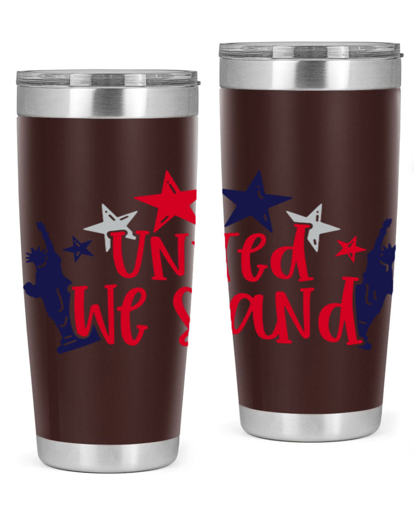 United We Stand Style 179#- Fourt Of July- Tumbler