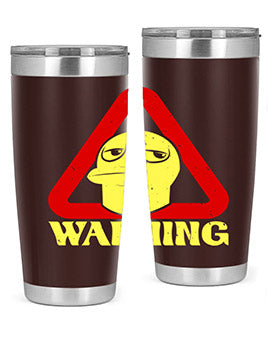 Warning Style 12#- duck- Tumbler