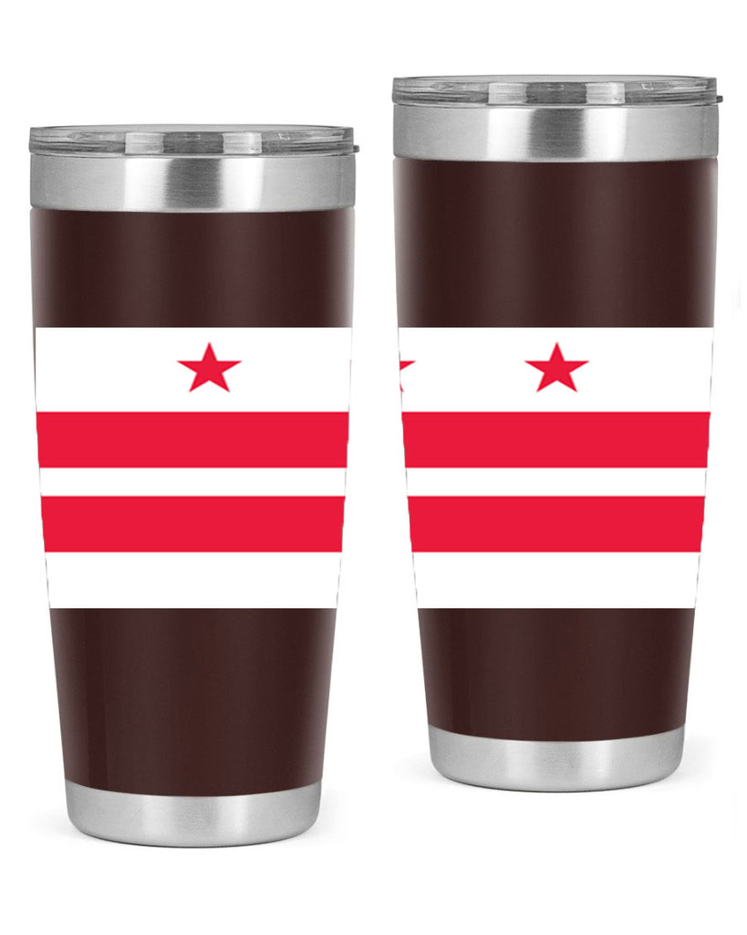 Washington DC 5#- Us Flags- Tumbler