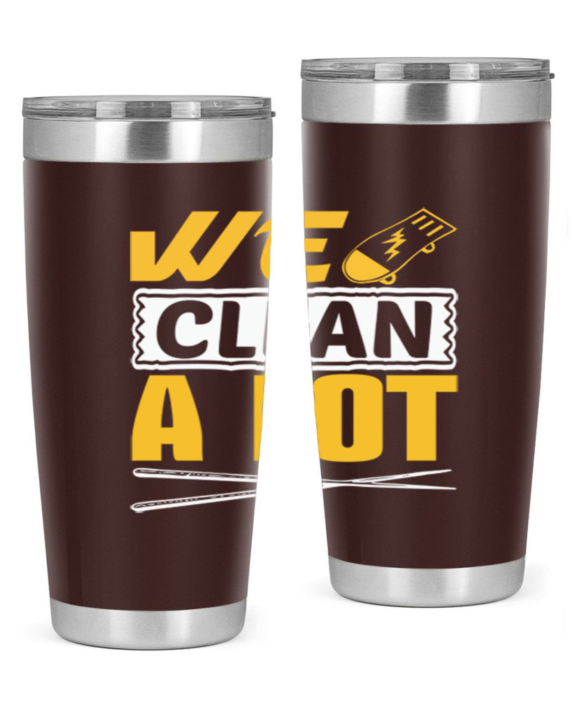 We clean a lot Style 10#- cleaner- tumbler