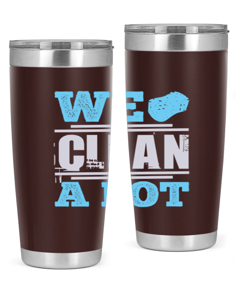We clean a lot Style 11#- cleaner- tumbler