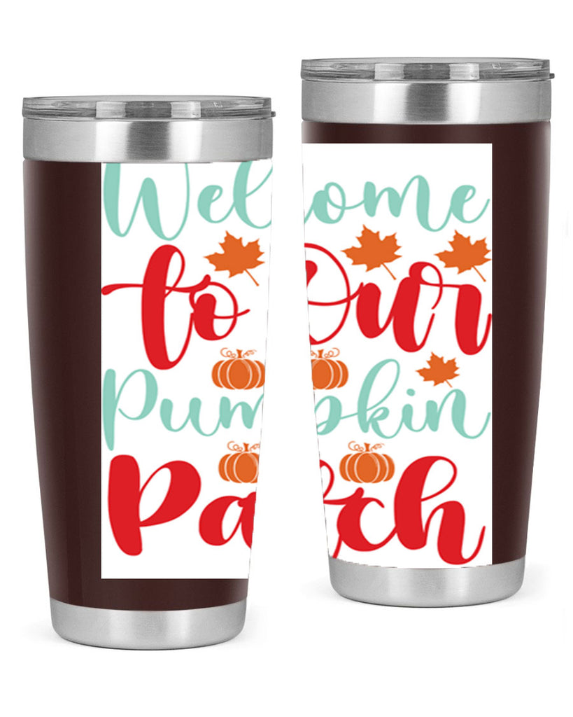 WelcometoOurPumpkinPatch 643#- fall- Tumbler