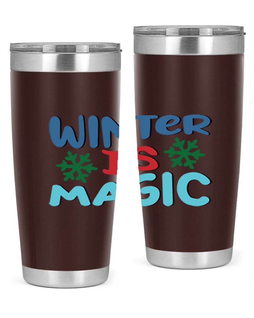 Winter is Magic 558#- winter- Tumbler