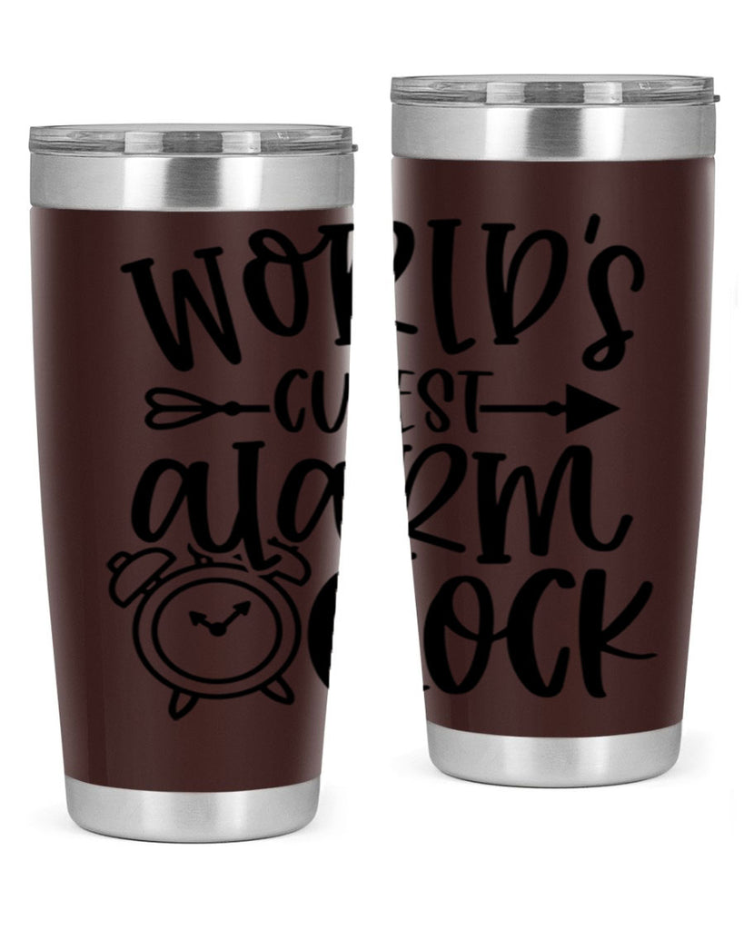 Worlds Cutest Alarm Clock Style 14#- baby- tumbler