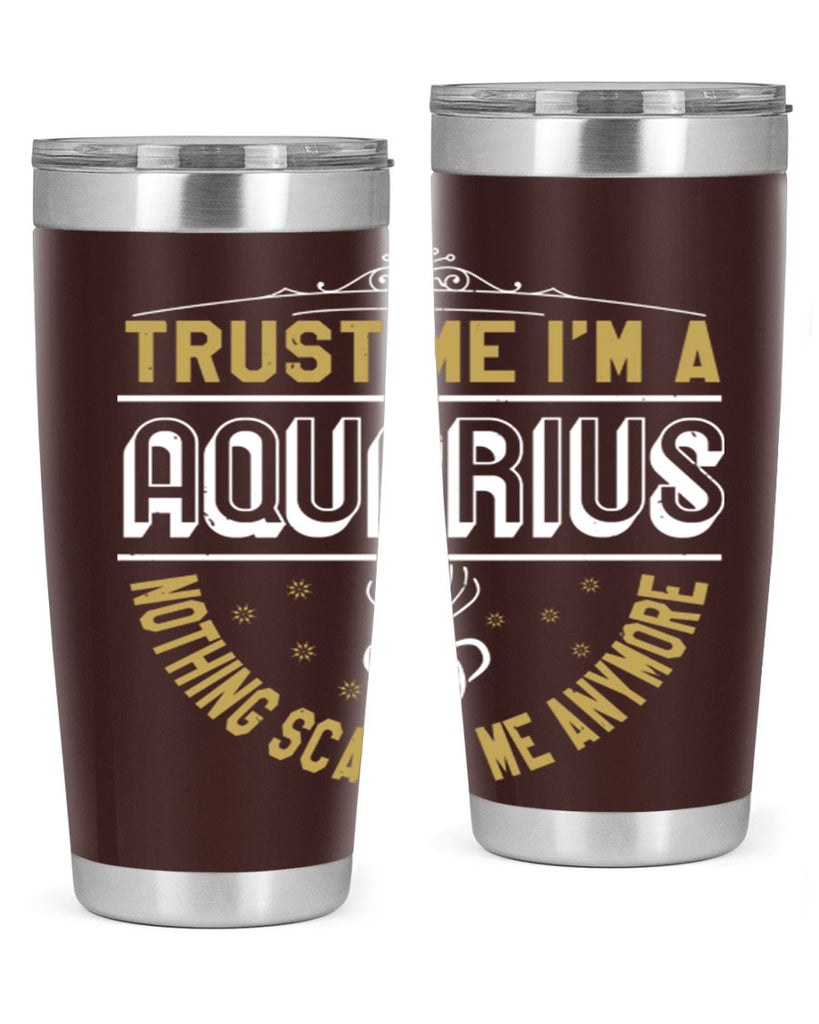 aquarius 87#- zodiac- Tumbler