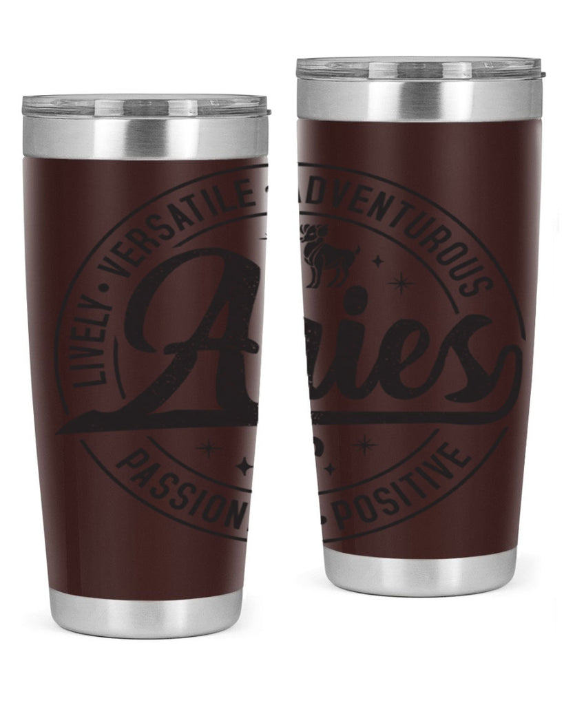 aries 102#- zodiac- Tumbler
