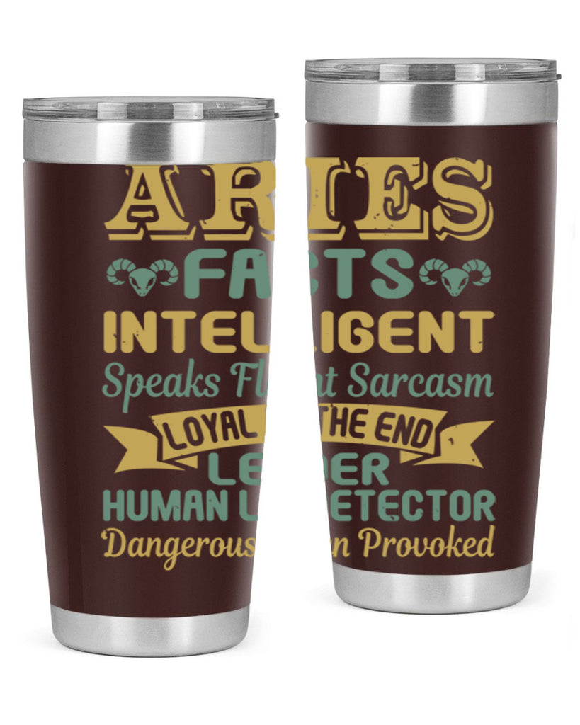 aries 123#- zodiac- Tumbler