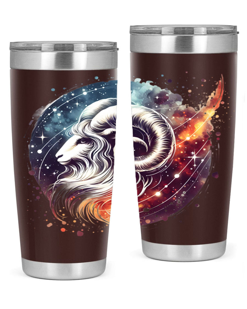 aries 124#- zodiac- Tumbler