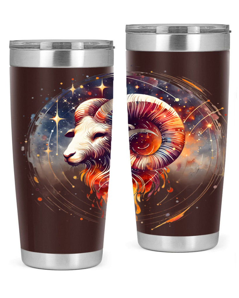 aries 125#- zodiac- Tumbler