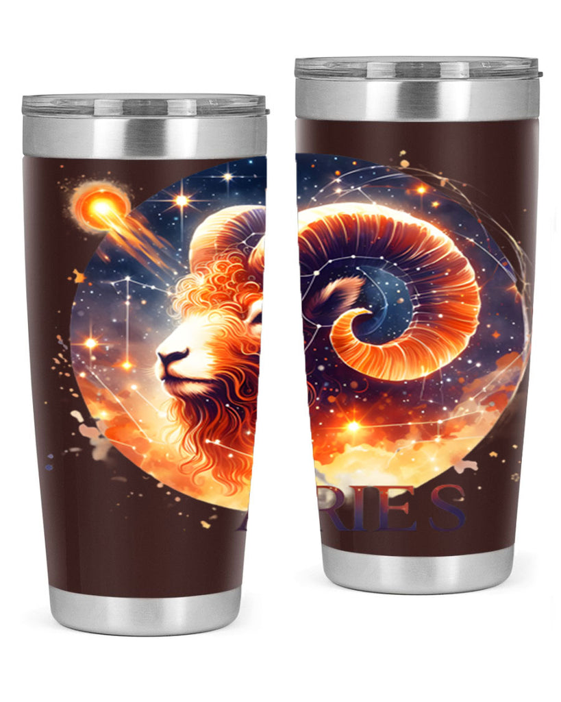 aries 130#- zodiac- Tumbler
