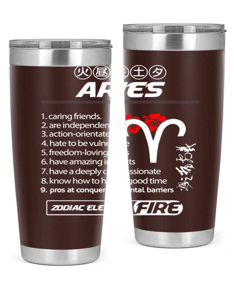 aries 137#- zodiac- Tumbler