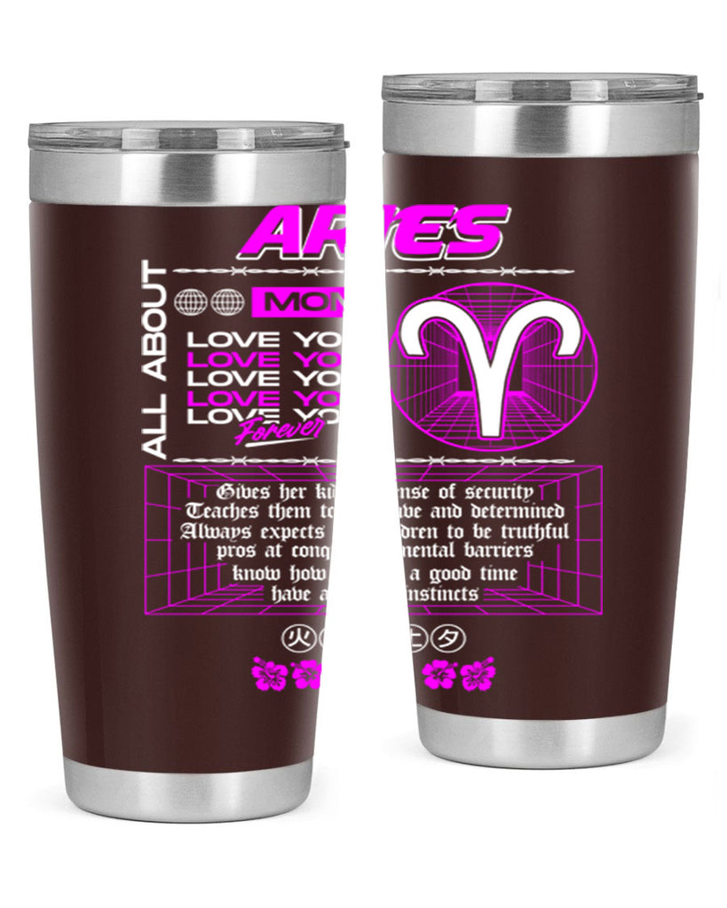 aries 138#- zodiac- Tumbler