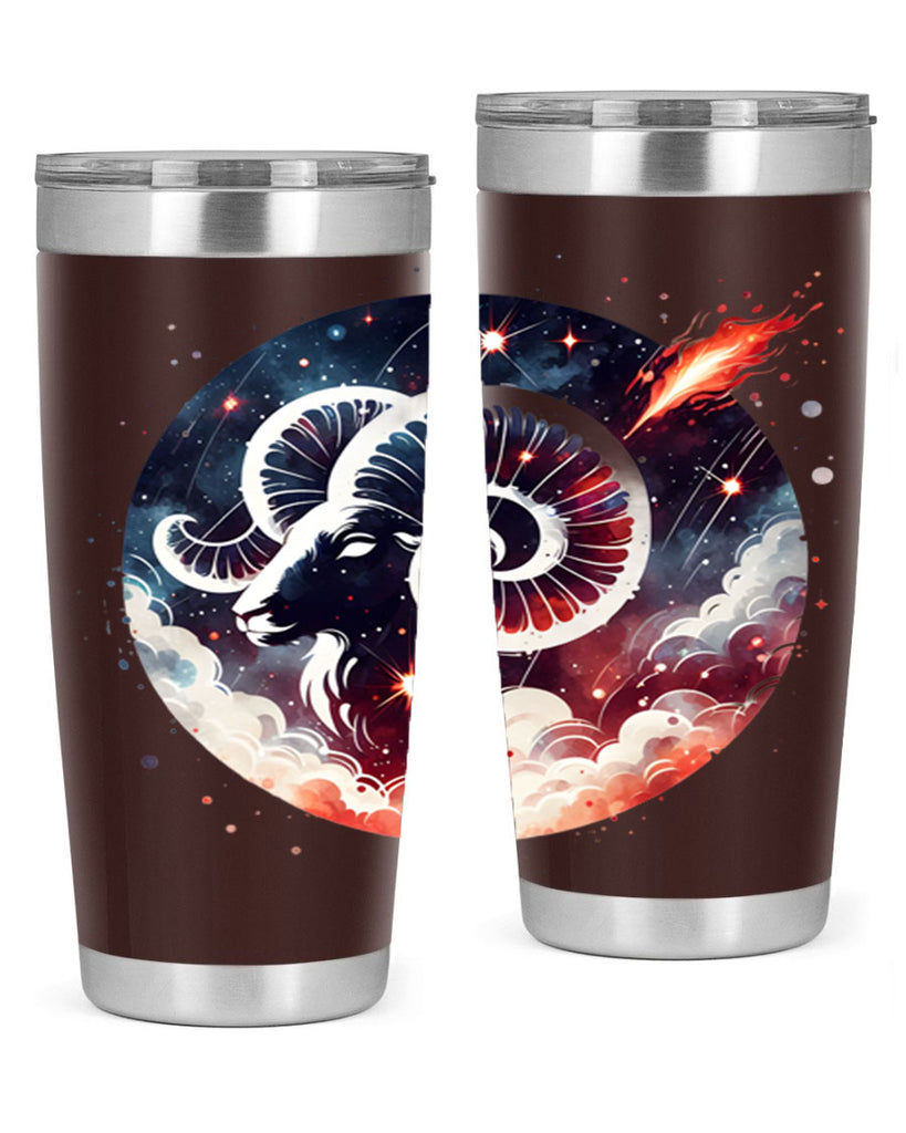 aries 140#- zodiac- Tumbler