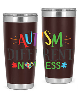 autism different not less Style 5#- autism- Tumbler