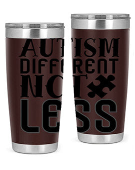 autism different not less Style 6#- autism- Tumbler