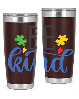 be kind Style 8#- autism- Tumbler