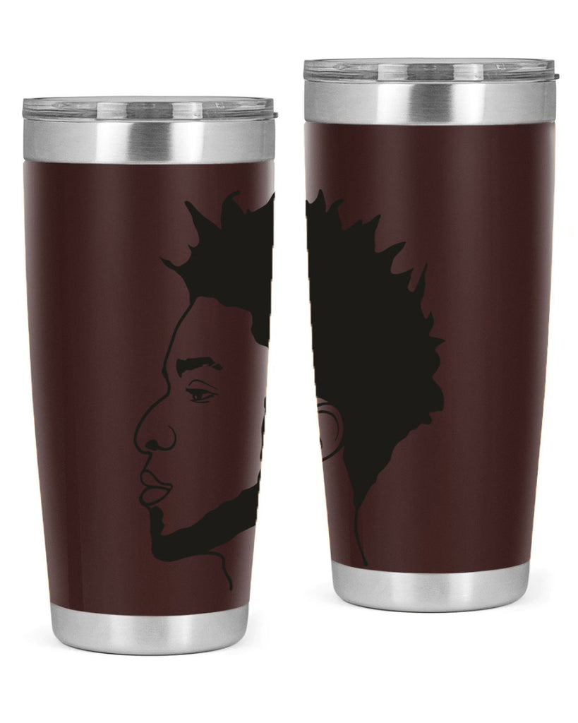 beardman 43#- black men - boys- tumbler