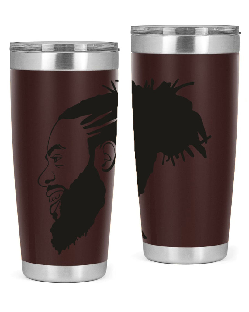 beardman 45#- black men - boys- tumbler