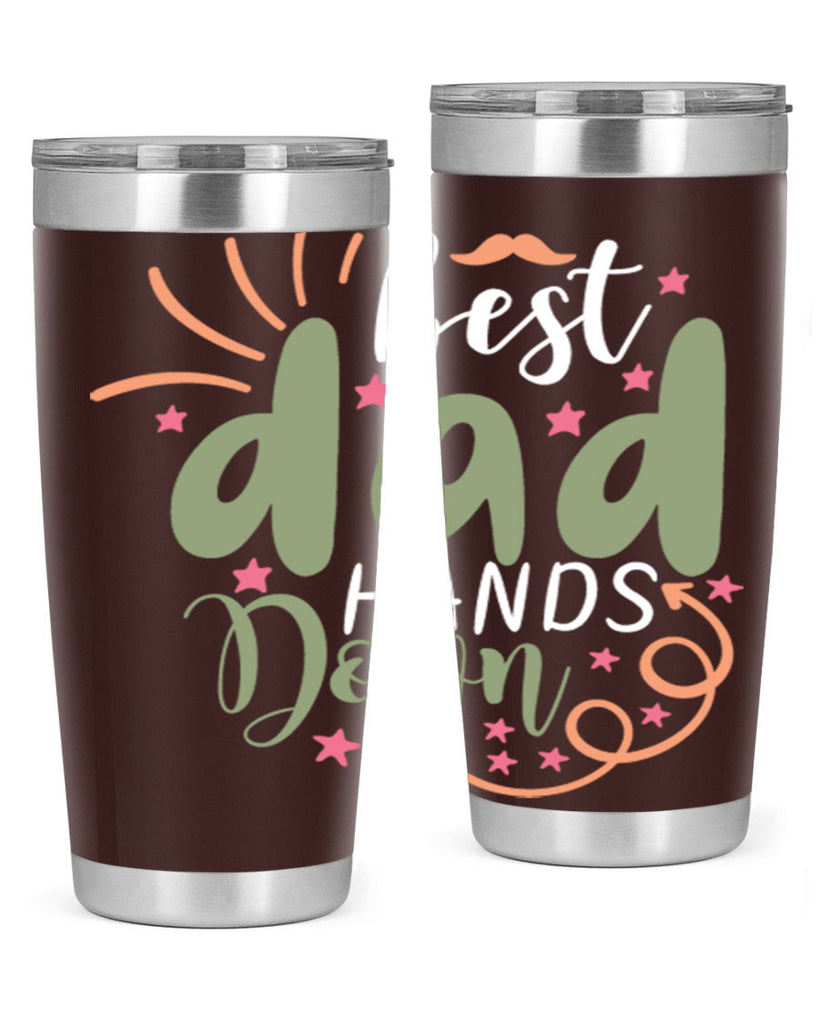 best dad hands down 107#- fathers day- Tumbler