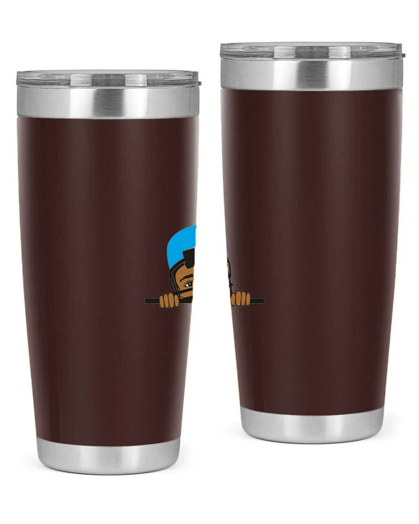 black boy 2#- black men - boys- tumbler