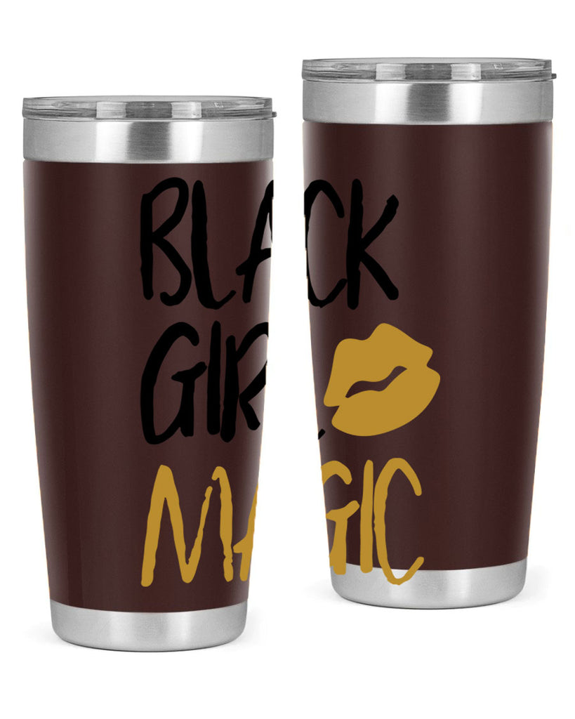 black girl magic lips cocoandbanana 245#- black words phrases- Cotton Tank