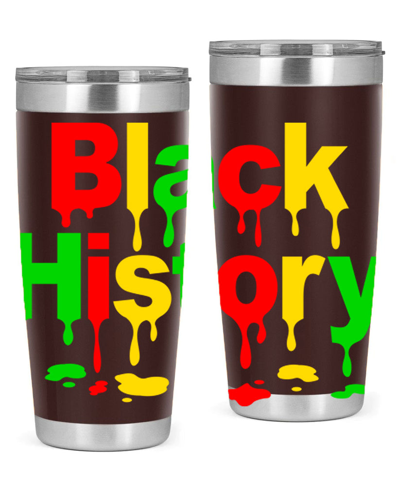 black history drip 241#- black words phrases- Cotton Tank