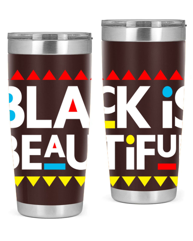 black is beautiful 235#- black words phrases- Cotton Tank
