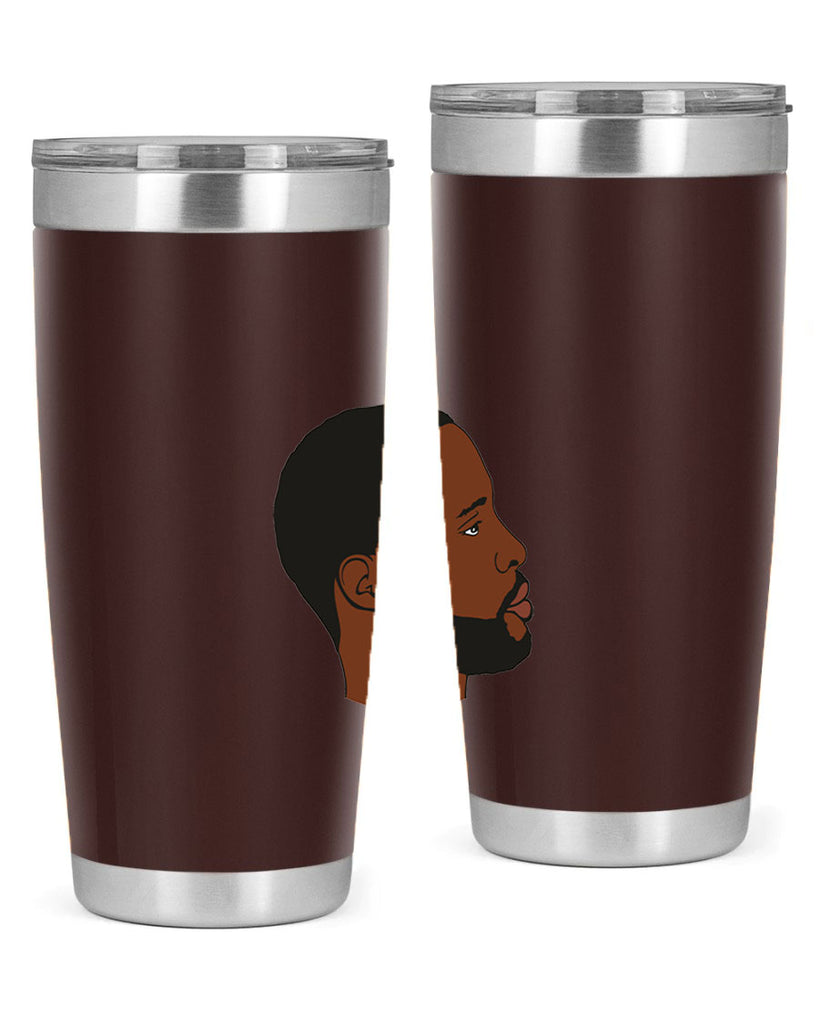 black man 35#- black men - boys- tumbler