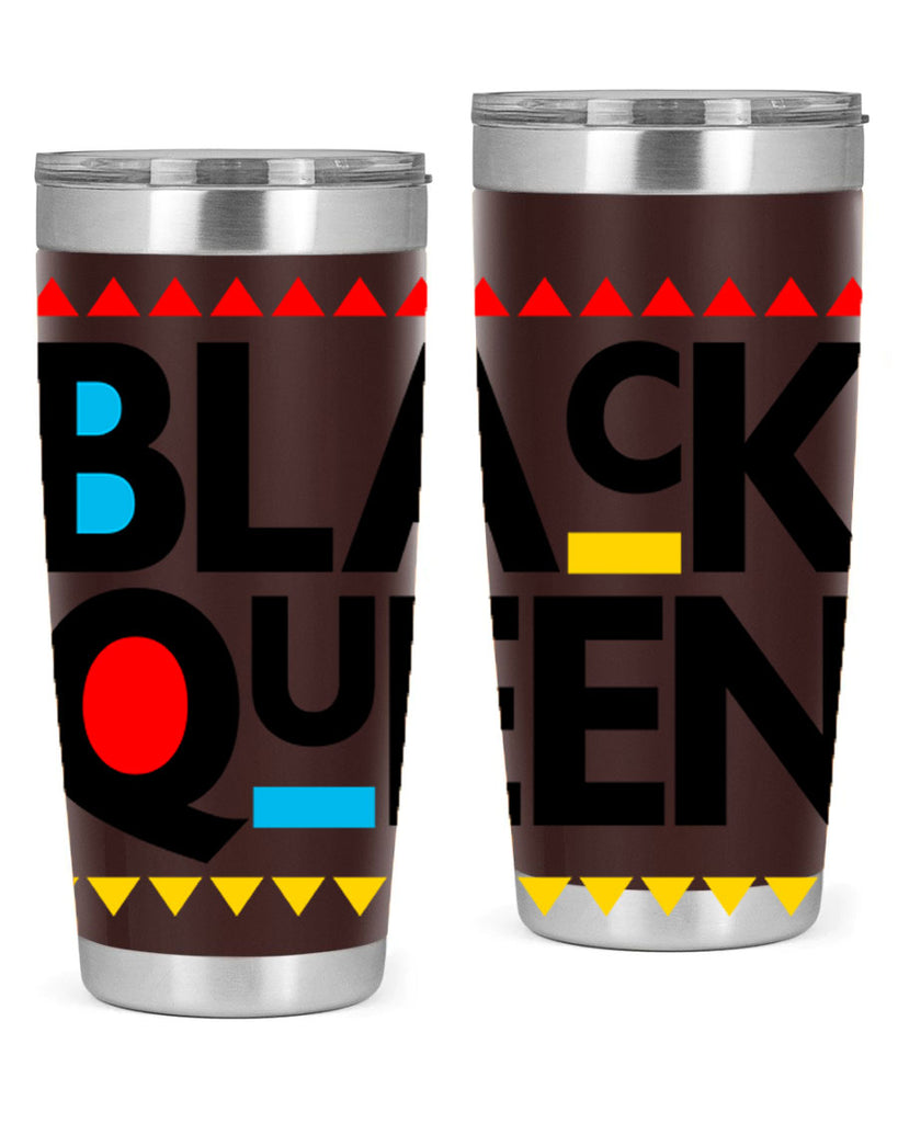 black queen 222#- black words phrases- Cotton Tank