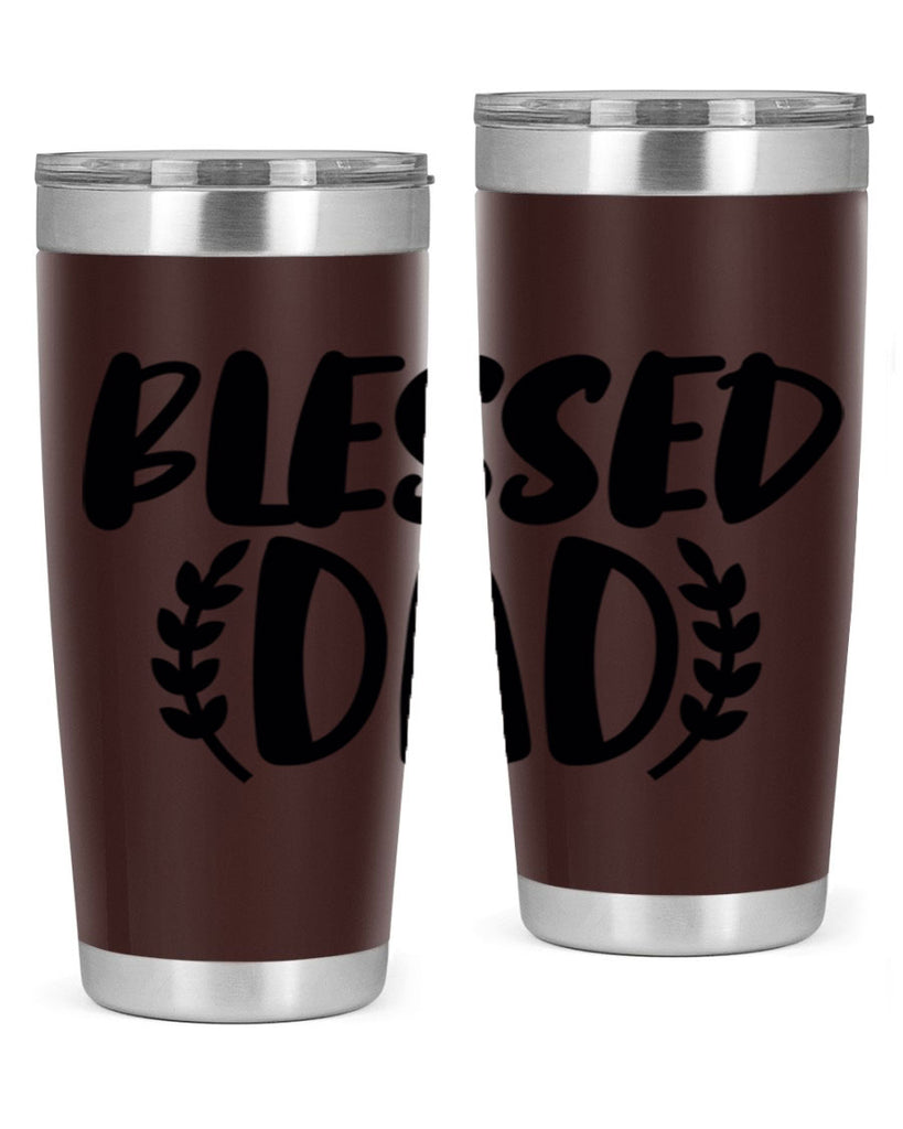 blessed dad 36#- dad- Tumbler