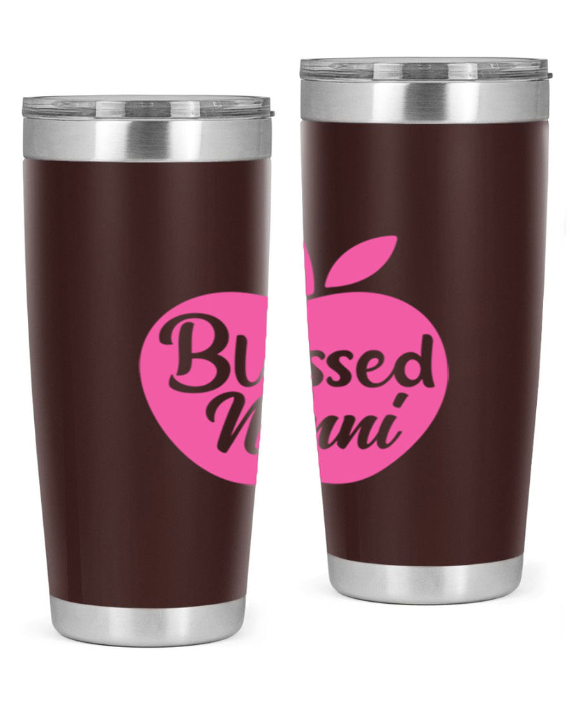 blessed nonni 58#- grandma - nana- Tumbler