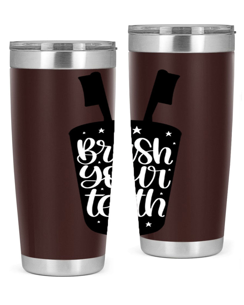 brush your teeth 45#- bathroom- Tumbler