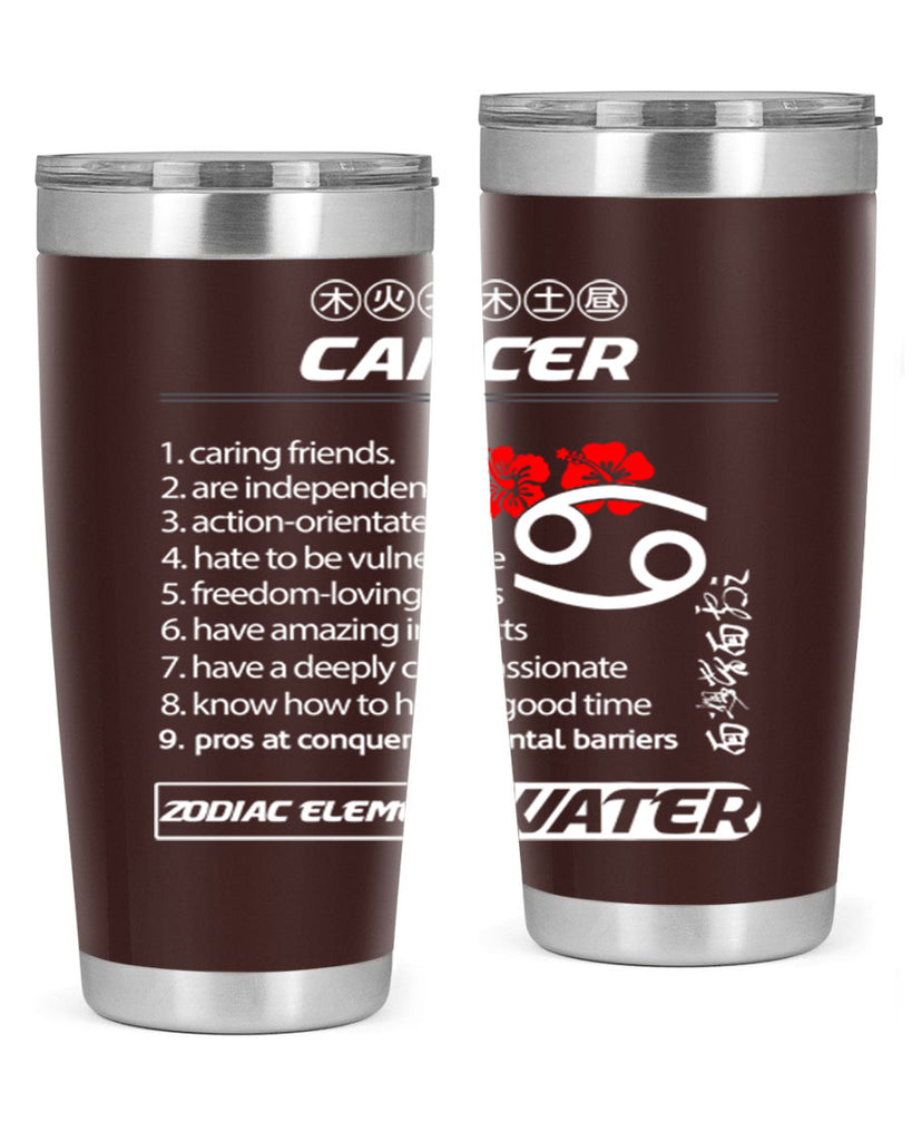 cancer 175#- zodiac- Tumbler