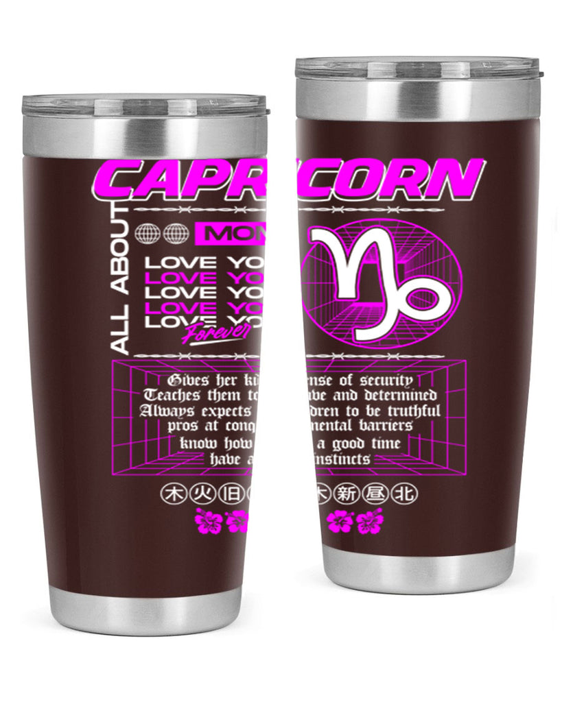 capricorn 208#- zodiac- Tumbler
