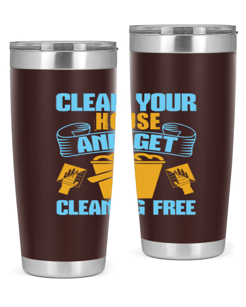 clean your house and get cleaning free Style 46#- cleaner- tumbler